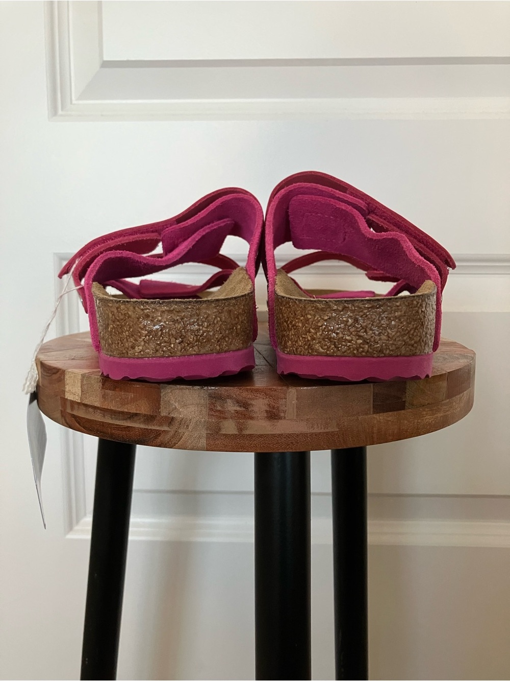 NEW Birkenstock Uji Sandals Women EU 38 US 7-7.5 Fuchsia Tulip 2026-718 - Picture 4 of 6